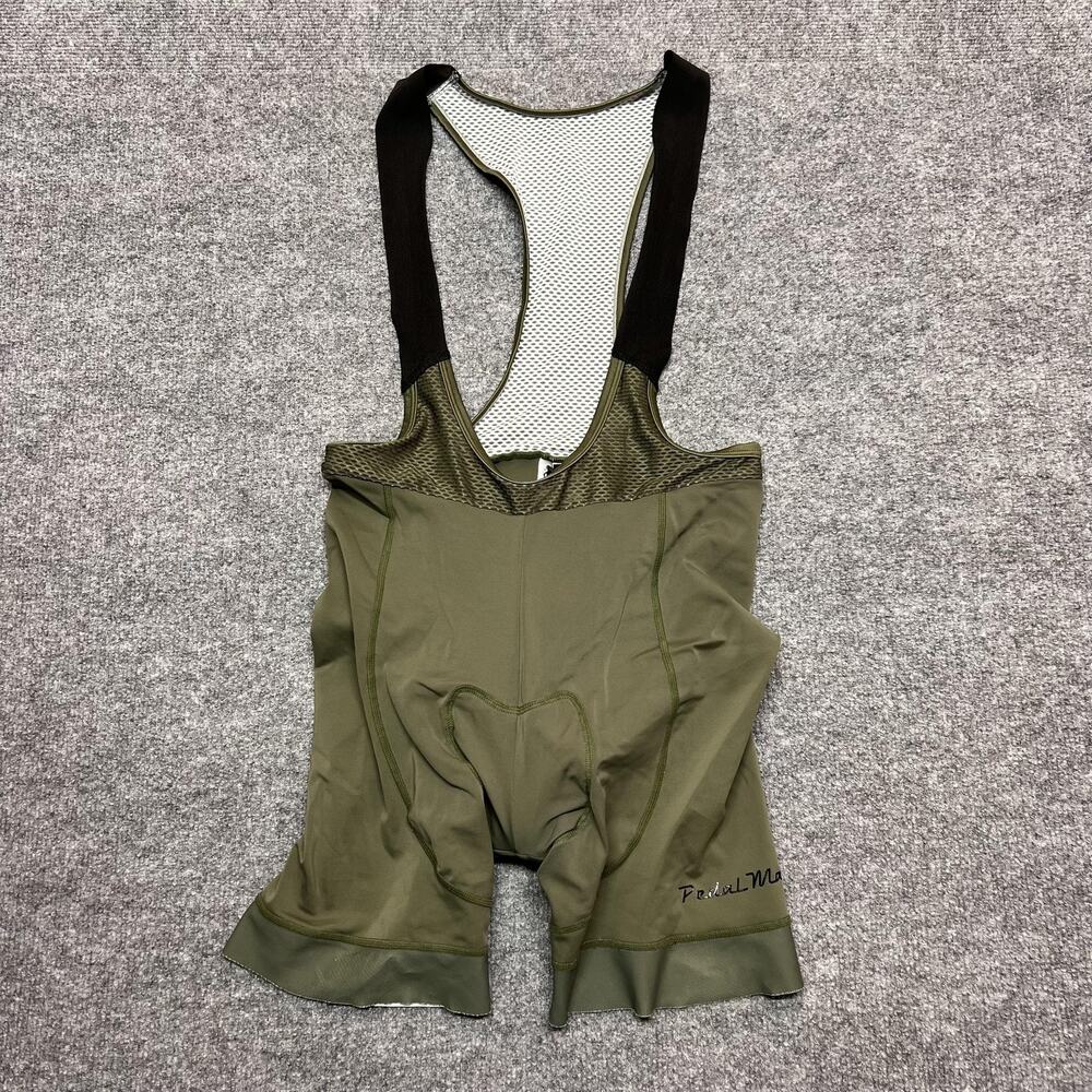 Pedal Mafia Bib Cycling Shorts Adult XS Green Padded Road Bike Liner
